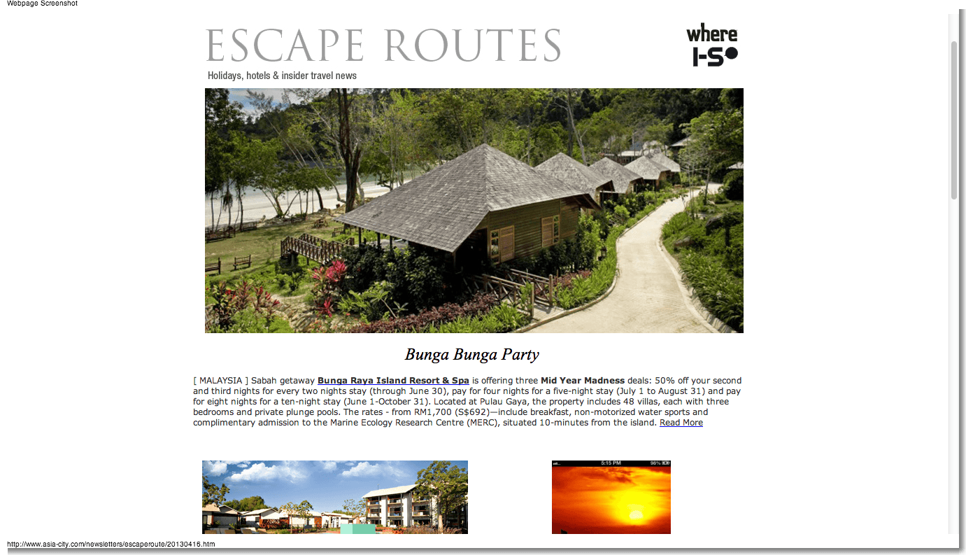 Escape Routes