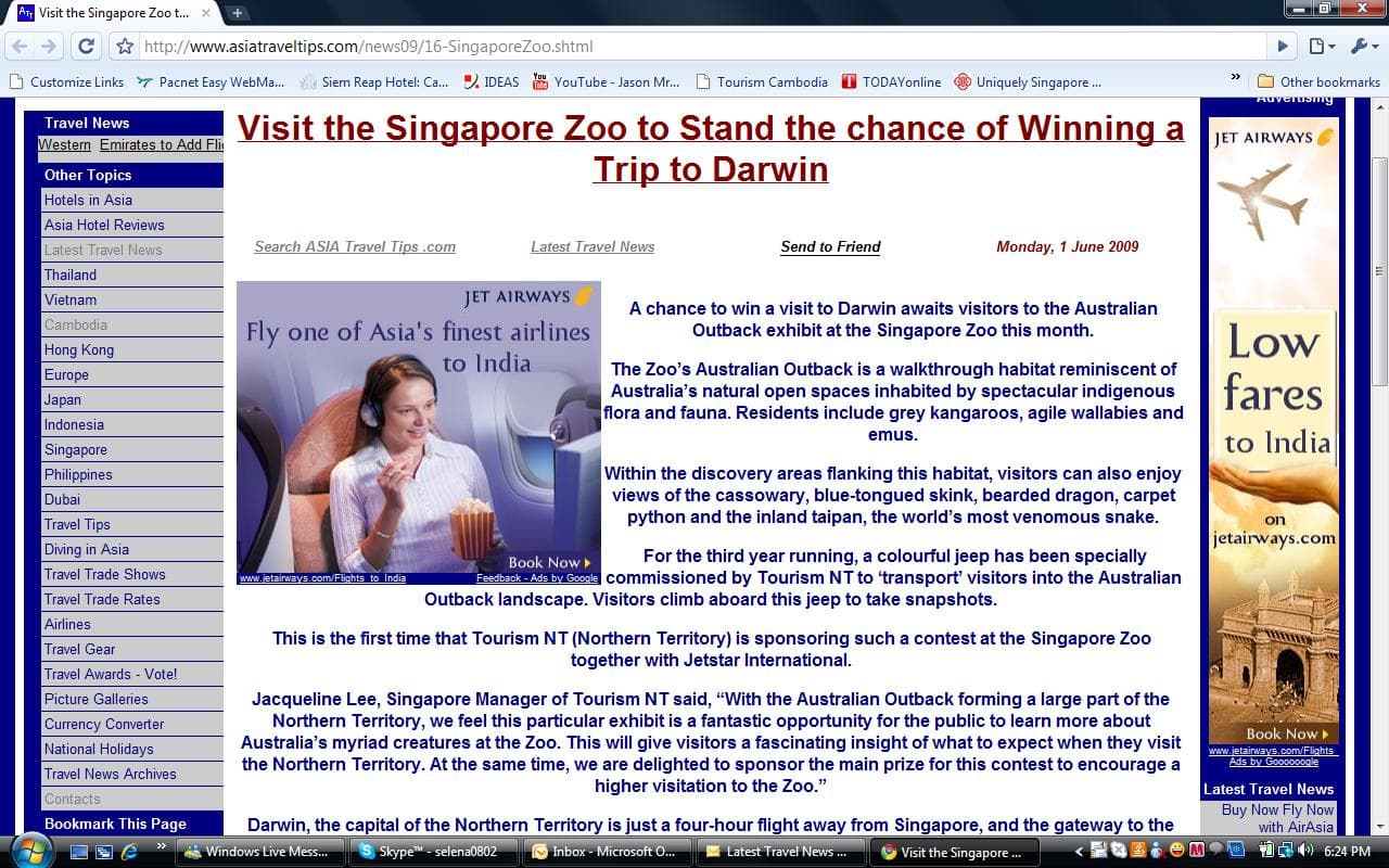 TourismNT - Asiatraveltips.com