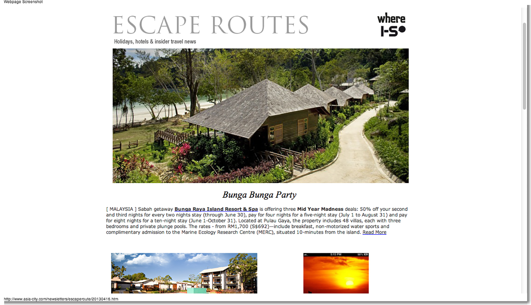 Escape Routes