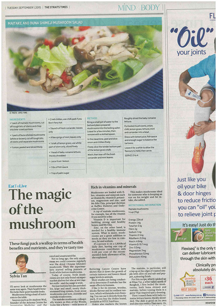 Straits Times September 2015