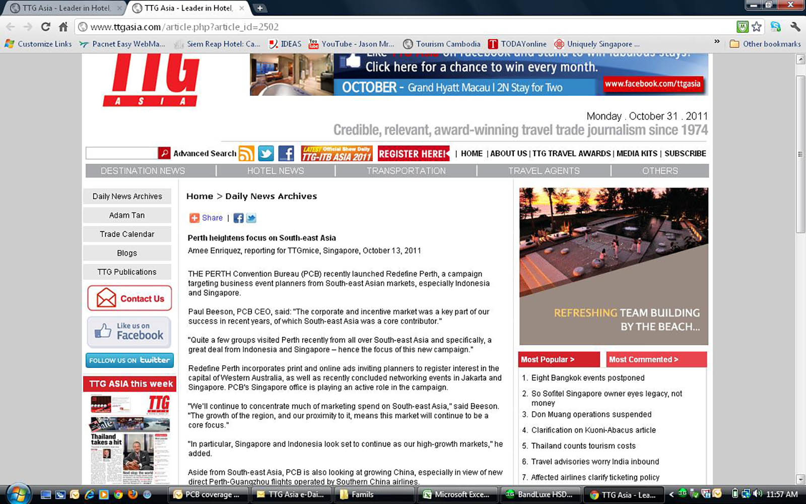 TTG Online October 2011